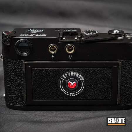 Powder Coating: Gloss Black H-109,Refurbished,Overhaul,Stormtrooper White H-297,Vintage,Camera,Leica