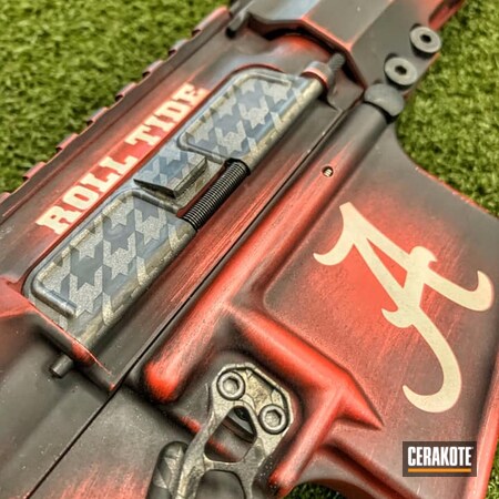 Powder Coating: Crimson H-221,Distressed,S.H.O.T,Armor Black H-190,AR Pistol,FROST H-312,Custom AR,Tungsten H-237