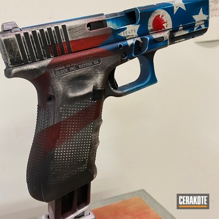 Powder Coating: 9mm,Crimson H-221,Glock,NRA Blue H-171,S.H.O.T,Stormtrooper White H-297,US Flag