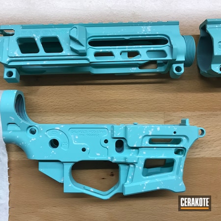 Powder Coating: 9mm,Bright White H-140,SASP,S.H.O.T,AR9,Competitive Shooting,Tactical Rifle,Robin's Egg Blue H-175,Rifle,PCC