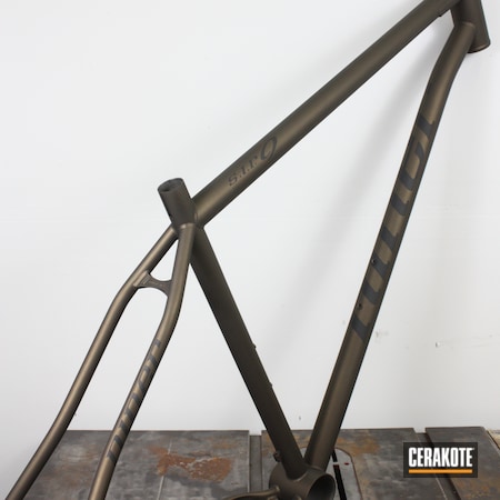 Powder Coating: Graphite Black H-146,Midnight Bronze H-294,Frame,S.H.O.T,Bike Frame,Bicycle