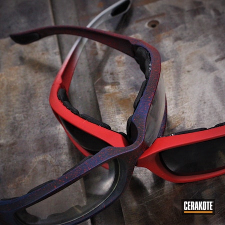 Powder Coating: Sunglasses,KEL-TEC® NAVY BLUE H-127,Armor Black H-190,RUBY RED H-306,Glasses
