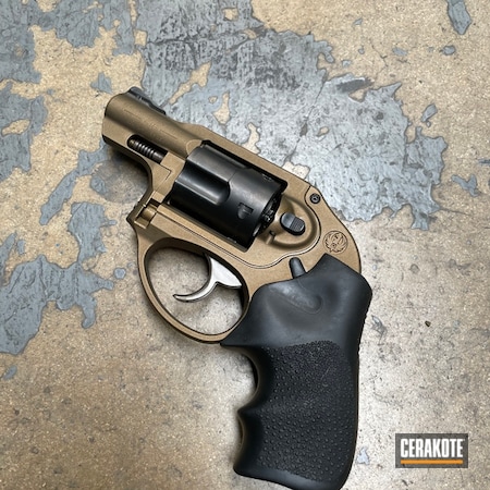 Powder Coating: S.H.O.T,Ruger LCR,Revolver,LCR,Ruger,Burnt Bronze H-148,.357 Magnum