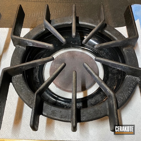 Powder Coating: Armor Black C-192,Stove,Kitchen,Stove Parts,Viking