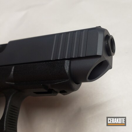 Powder Coating: Glock,S.H.O.T,Glock 48,Sniper Grey H-234,Handgun