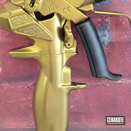 Powder Coating: Gun Candy Ingot,Graphite Black H-146,Custom Color,GunCandy,Paint gun