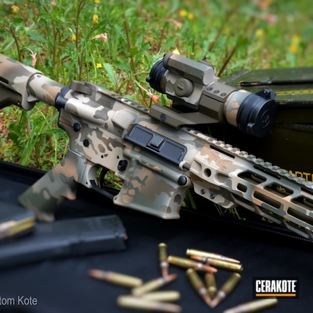 Powder Coating: S.H.O.T,DESERT SAND H-199,MultiCam,Palmetto State Armory,PSA,AR-15,MULTICAM® LIGHT GREEN H-340,TROY® COYOTE TAN H-268