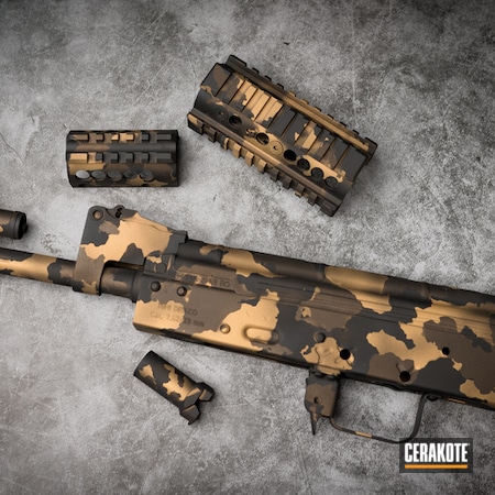 Powder Coating: AK-47,S.H.O.T,Gold H-122,Armor Black H-190,Burnt Bronze H-148