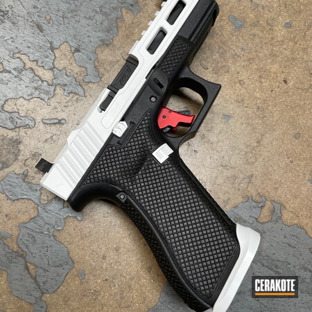 Powder Coating: Glock,S.H.O.T,Handguns,Pistol,Stormtrooper White H-297