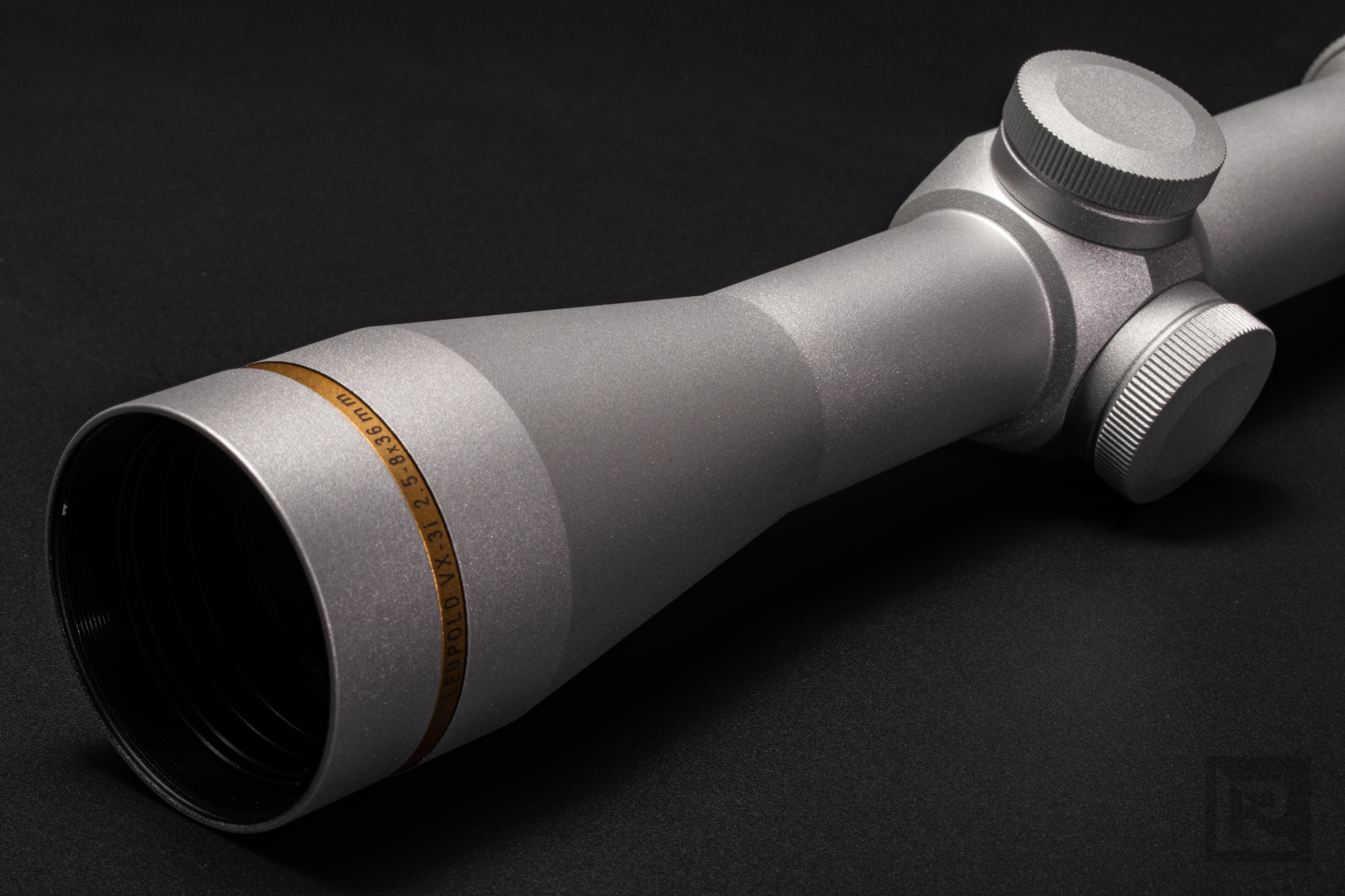Leupold Scope Cerakoted using Crushed Silver | Cerakote