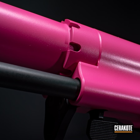 Powder Coating: Firearm,AR,S.H.O.T,HIGH GLOSS ARMOR CLEAR H-300,AR-15,Prison Pink H-141