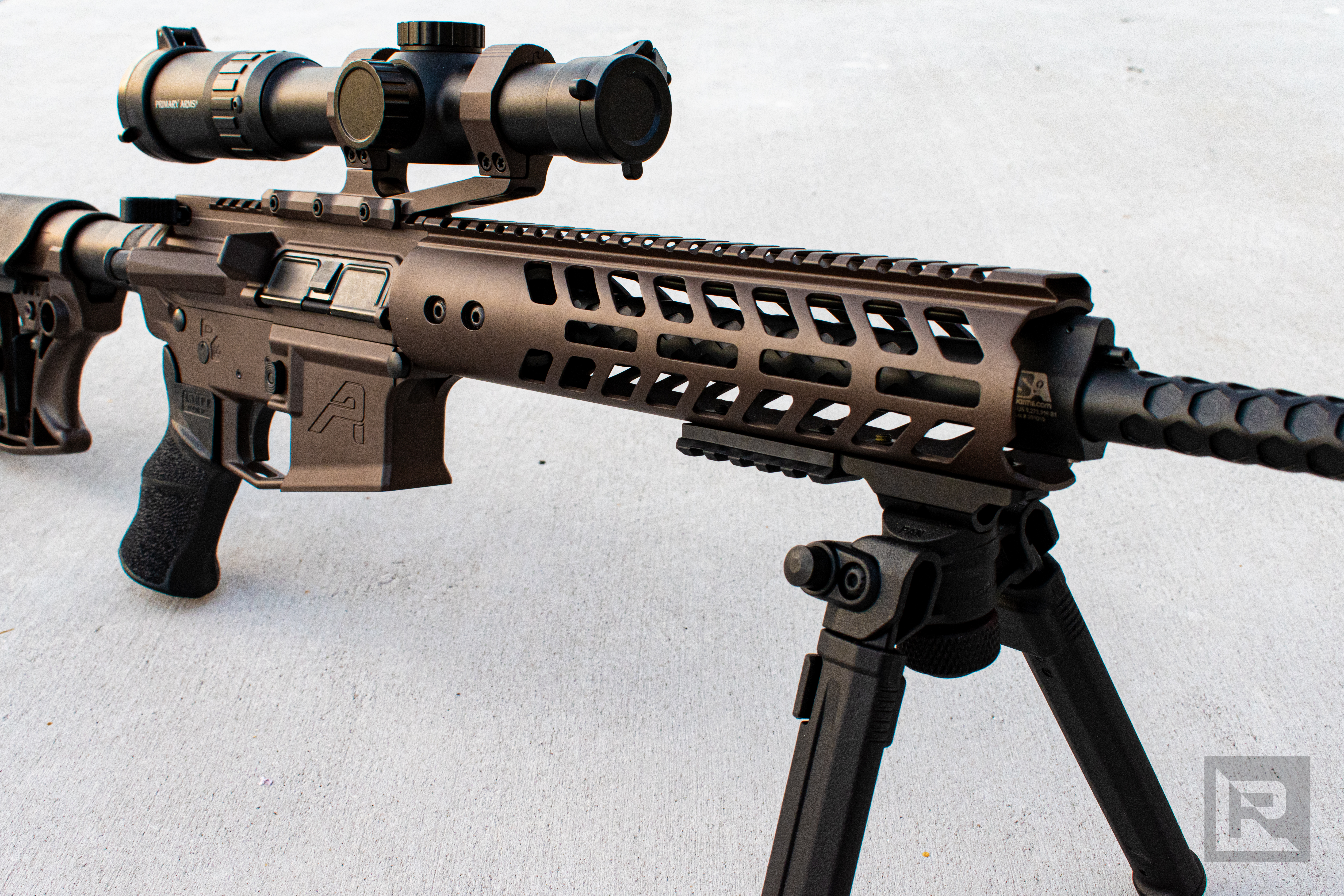 AR-15 Cerakoted using Vortex® Bronze and Barrett® Bronze | Cerakote