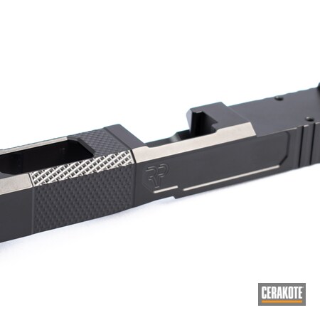 Powder Coating: Slide,Graphite Black H-146,Glock,S.H.O.T,Glock 19,Firearms