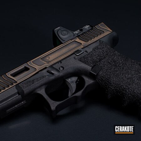 Powder Coating: Firearm,Graphite Black H-146,Glock,S.H.O.T,Glock 19,Oil Rubbed Bronze,Burnt Bronze H-148