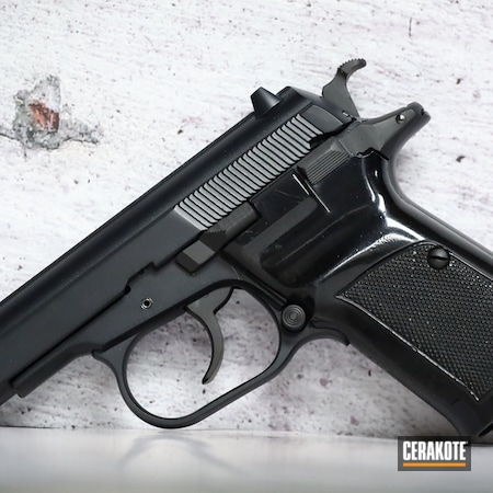 Powder Coating: 9mm,Graphite Black H-146,CZ,Midnight Blue H-238,Handgun,82