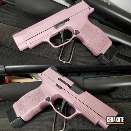 Powder Coating: PINK CHAMPAGNE H-311,S.H.O.T,Springfield Armory Hellcat