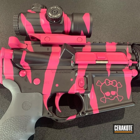 Powder Coating: Graphite Black H-146,Pink,AR,Ladies,AR Rifle,S.H.O.T,SIG™ PINK H-224