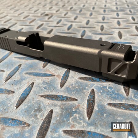 Powder Coating: Firearm,Midnight Bronze H-294,Glock,S.H.O.T,Pistol