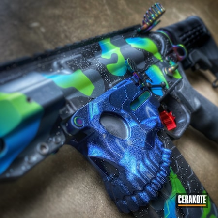 Powder Coating: Zombie Green H-168,NRA Blue H-171,Neon,S.H.O.T,Space,Armor Black H-190,Stormtrooper White H-297,Spikes,Sniper Grey H-234,Jack,Rifle