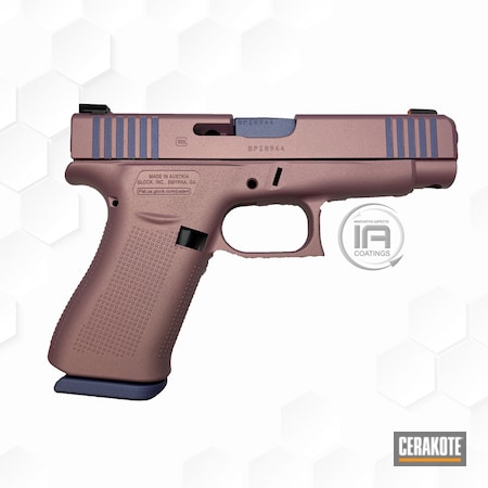 Powder Coating: Firearm,Glock,PINK CHAMPAGNE H-311,CRUSHED ORCHID H-314,S.H.O.T,Pistol