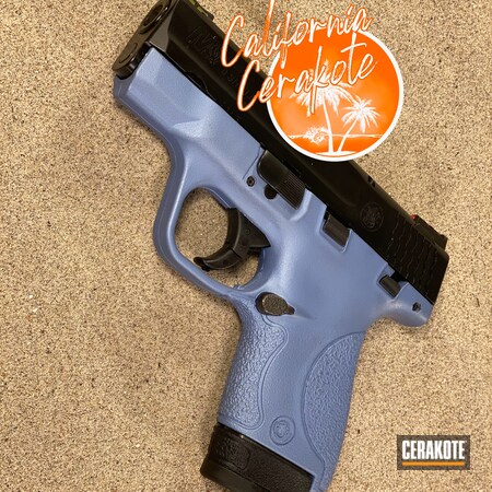 Powder Coating: CRUSHED ORCHID H-314,M&P Shield,S.H.O.T,california cerakote,Christopher Miller