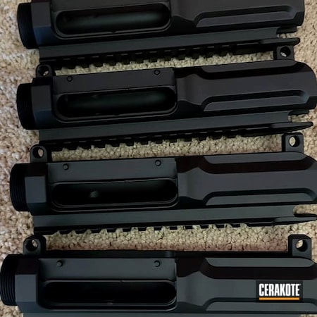 Powder Coating: Graphite Black H-146,AR Parts,S.H.O.T,AR-15,AR Build,Gun Parts,Handguard,AR Project