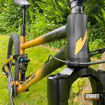 Powder Coating: Graphite Black H-146,Bikes,Bicycle Frame,Custom