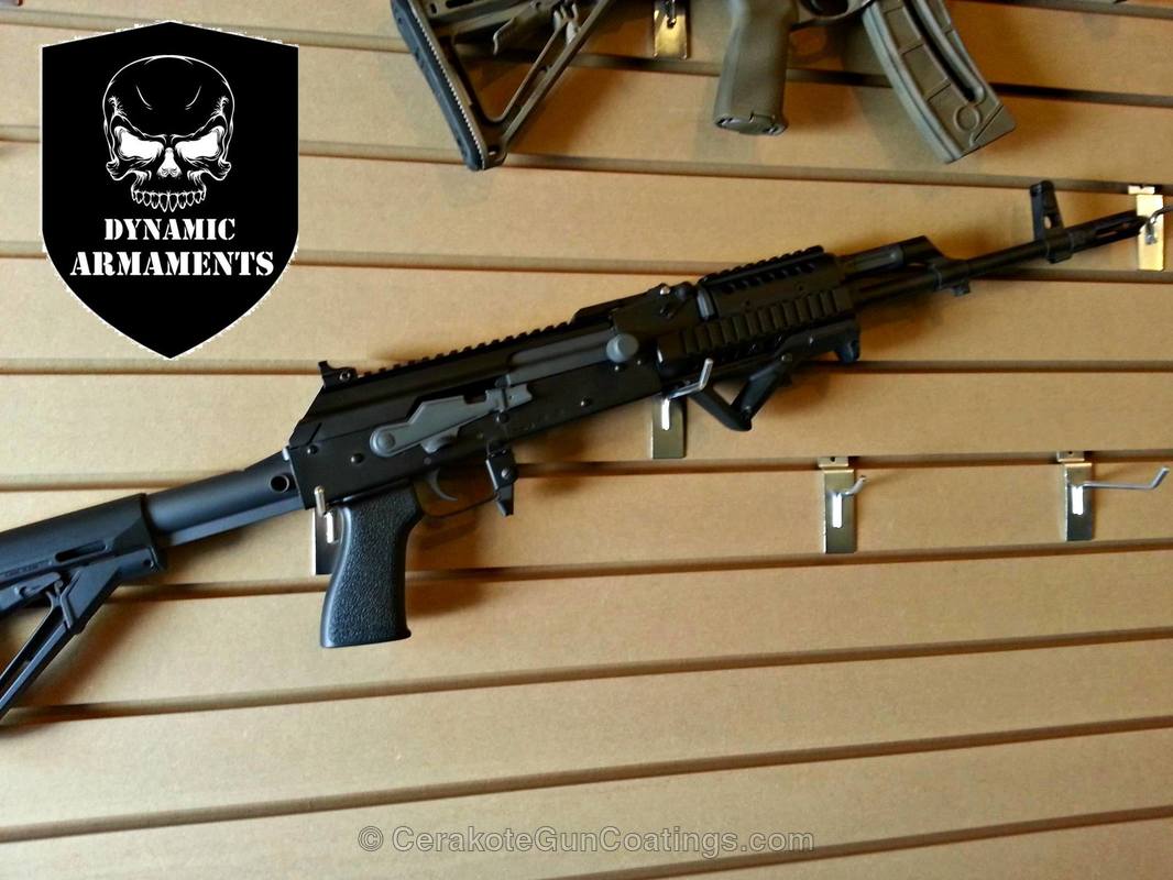 H-146 Graphite Black with H-234 Sniper Grey by Brian Forney | Cerakote