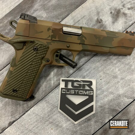 Powder Coating: 1911,S.H.O.T,10mm,Forest Green H-248,O.D. Green H-236,Coyote Tan H-235