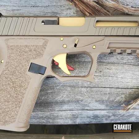 Powder Coating: Glock,S.H.O.T,P80,Gold H-122