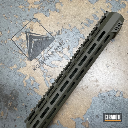 Powder Coating: S.H.O.T,O.D. Green H-236,Primary Arms,Rail,Handguard