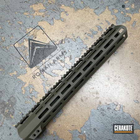 Powder Coating: S.H.O.T,O.D. Green H-236,Primary Arms,Rail,Handguard