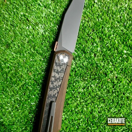 Powder Coating: Midnight Bronze H-294,Smoke E-120,Knives,S.H.O.T,Folding Knife