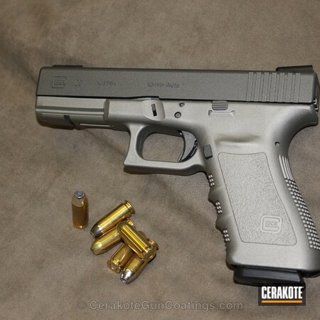 Powder Coating: Glock,Handguns,Tungsten H-237,Titanium H-170