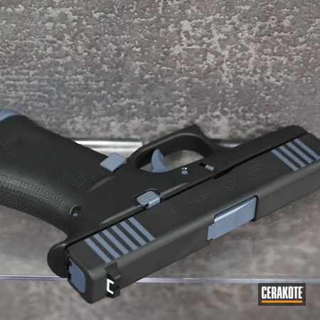 Powder Coating: 9mm,Graphite Black H-146,Glock,MULTICAM® DARK GREY H-345,S.H.O.T,Pistol,Handgun,43x