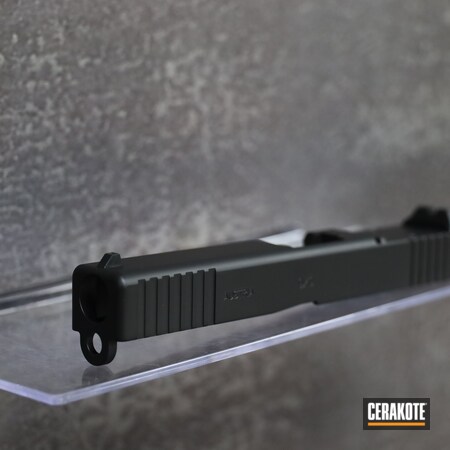 Powder Coating: 9mm,Graphite Black H-146,Glock,S.H.O.T,G17,Glock Slide