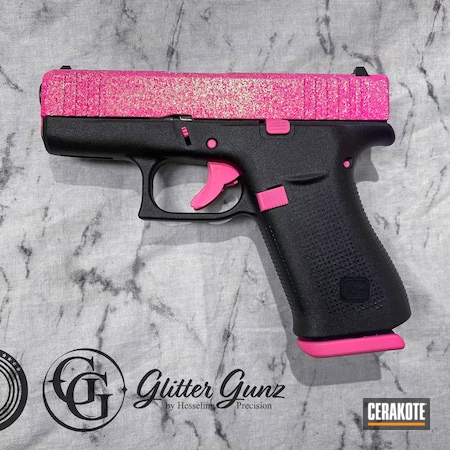 Powder Coating: 9mm,Glock,Barbie,Ladies,S.H.O.T,Glitter Glock,Glitter Gun,Glitter,43x,Pixie,Prison Pink H-141