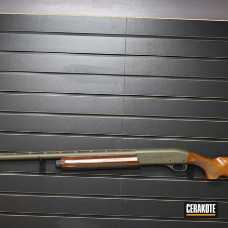 Powder Coating: Graphite Black H-146,12 Gauge,Shotgun,S.H.O.T,MAGPUL® O.D. GREEN H-232,Remington 1100