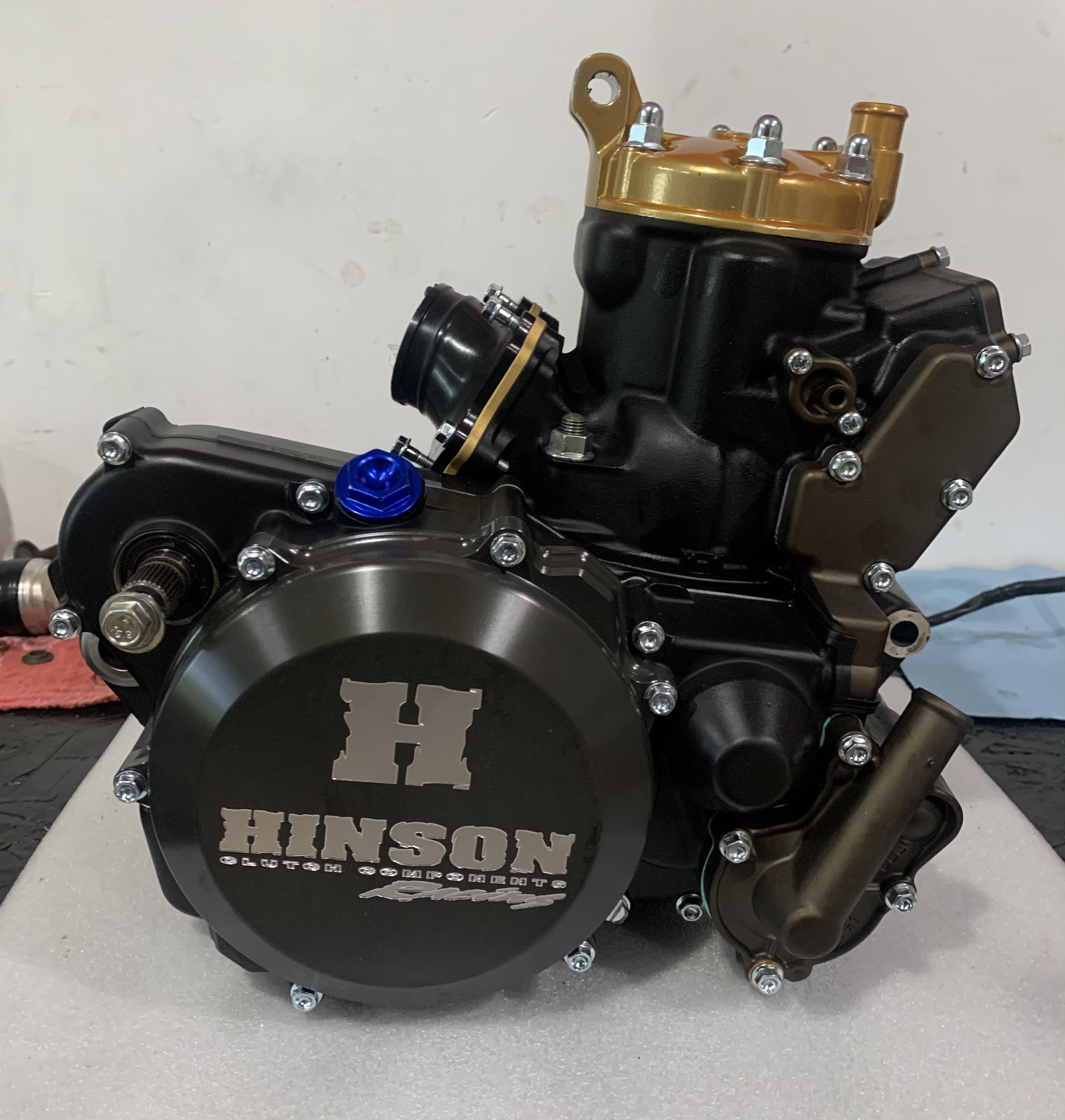 Yamaha Dirt Bike Engine Cerakoted Using Armor Black And Midnight Bronze yamaha-dirt-bike-engine-cerakoted-using-armor-black-and-midnight-bronze
