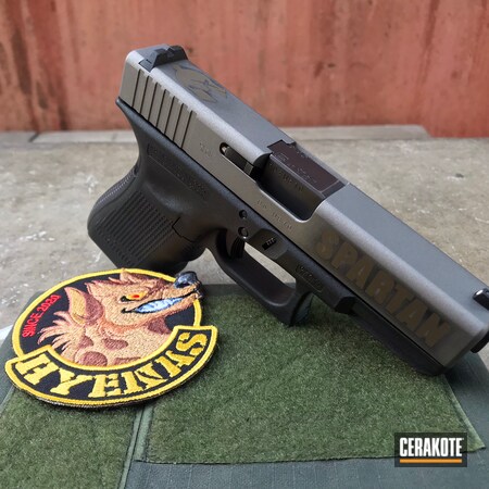Powder Coating: 9mm,Graphite Black H-146,S.H.O.T,Glock 19,Stainless H-152,Burnt Bronze H-148,Custom Logo