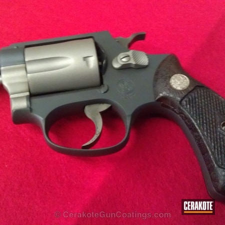 Powder Coating: Smith & Wesson,Revolver,Sniper Grey H-234,Sniper Grey,Guns,Titanium H-170