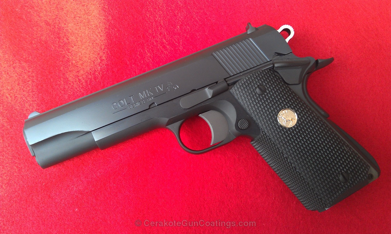Socom Blue H-245 Socom Blue with H-190 Armor Black by orion hunt | Cerakote