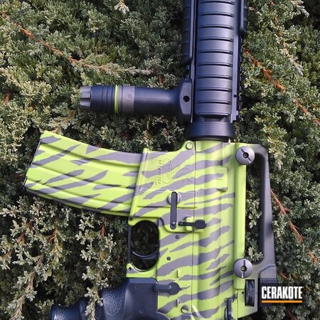 Powder Coating: Bushmaster,Zombie Green H-168,SOCOM BLUE  H-245,Tactical Rifle,Tungsten H-237