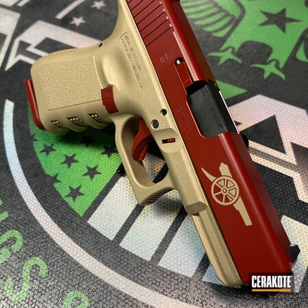 Powder Coating: Crimson H-221,Glock,S.H.O.T,Glock 19