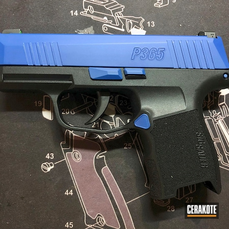 Powder Coating: S.H.O.T,Periwinkle H-357,Sig Sauer P365