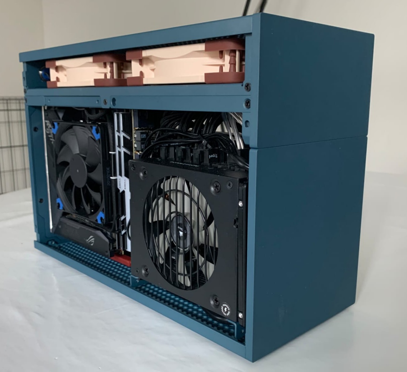 Computer Core Dye Computer CPU Cerakoted using Blue Titanium | Cerakote