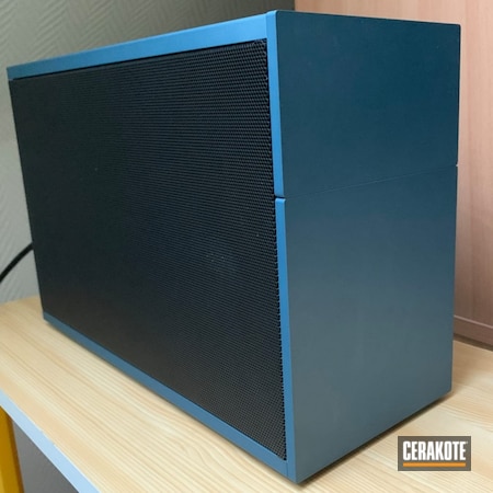 Powder Coating: Blue Titanium H-185,Computer