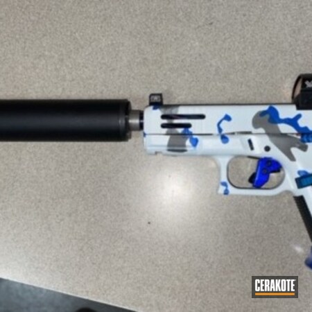 Powder Coating: 9mm,NRA Blue H-171,S.H.O.T,Stormtrooper White H-297,Glock 19,Tungsten H-237
