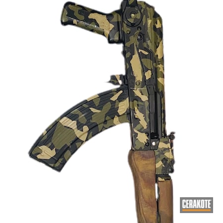 Powder Coating: AK-47,AK,S.H.O.T,Armor Black H-190,O.D. Green H-236,7.62x39