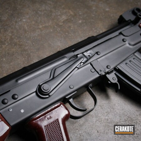 Powder Coating: Graphite Black H-146,Rifles,AK,S.H.O.T,Custom